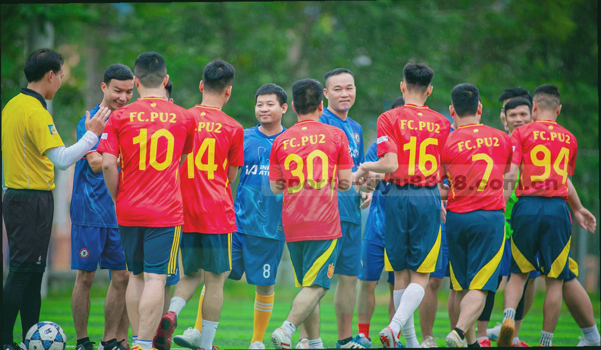 俯视球场与赛道的极简线稿示意，用不同颜色的细线区分足球、篮球与赛车项目